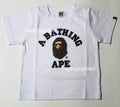 A BATHING APE BAPE KIDS COLLEGE TEE