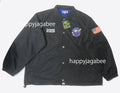 A BATHING APE SPACE APE RELAXED FIT COACH JACKET