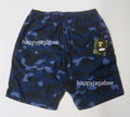 A BATHING APE COLOR CAMO BEACH SHORTS PANTS