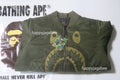 A BATHING APE SHARK MA-1 JACKET