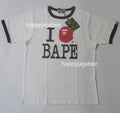 A BATHING APE I LOVE BAPE TEE