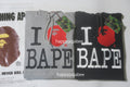 A BATHING APE I LOVE BAPE PULLOVER HOODIE