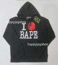 A BATHING APE I LOVE BAPE PULLOVER HOODIE