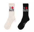 A BATHING APE I LOVE BAPE SOCKS