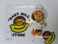 A BATHING APE - BABY MILO STORE BABY MILO PLUSH DOLL KEYCHAIN