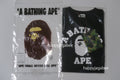 A BATHING APE BAPE KIDS ABC CAMO COLLEGE LAYERED SLEEVES LS TEE