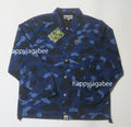 A BATHING APE COLOR CAMO ONE POINT COACH JACKET