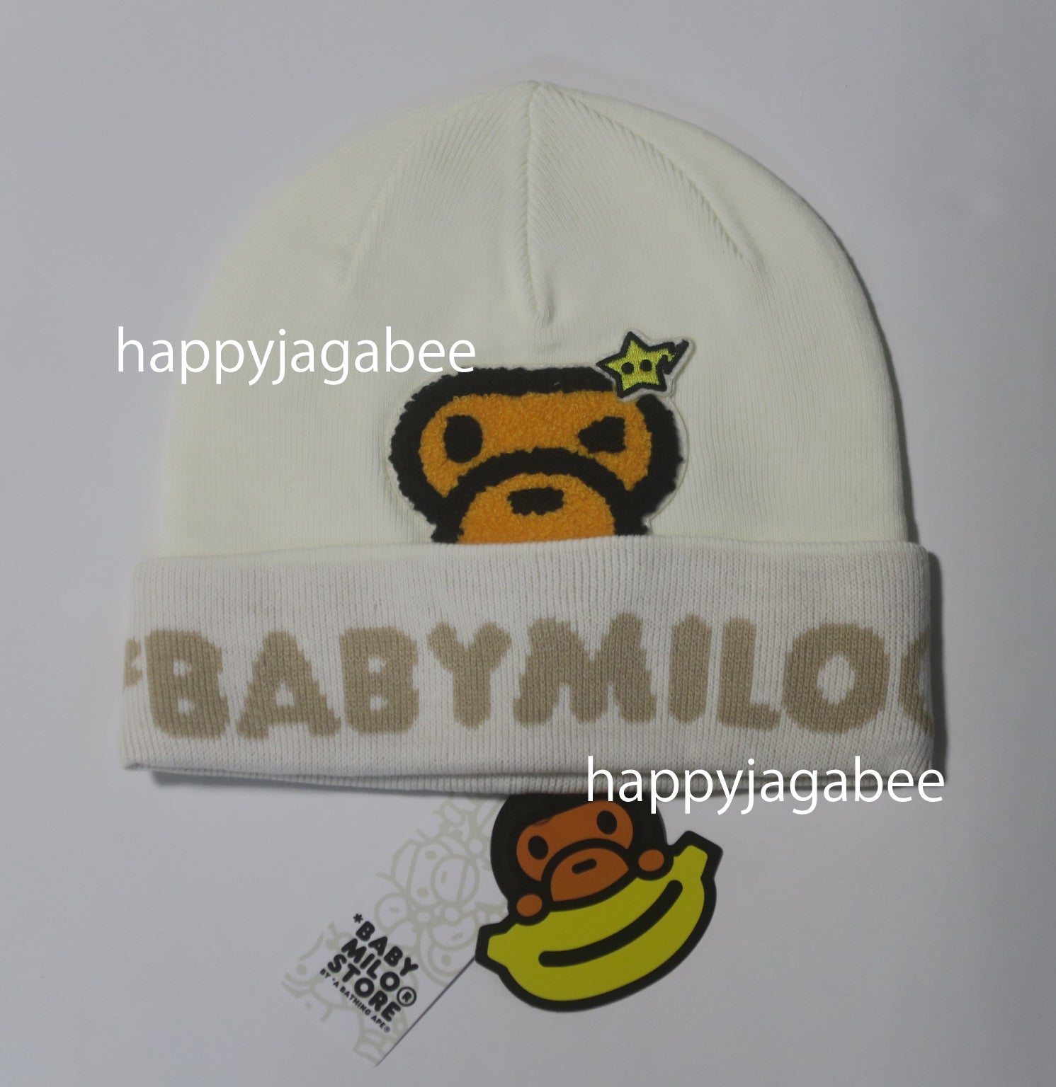 A BATHING APE - BABY MILO STORE BABY MILO KNIT CAP