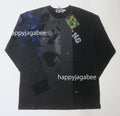 A BATHING APE PATCH WORK PRINT L/S TEE