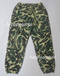 A BATHING APE MARBLING CAMO JOGGER SWEAT PANTS