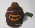 A BATHING APE BAPE KIDS BABY MILO POMPON BOA CAP