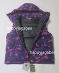 A BATHING APE COLOR CAMO DOWN VEST