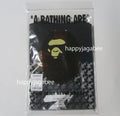 A BATHING APE STA HOUNDSTOOTH APE HEAD TEE