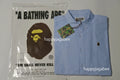 A BATHING APE APE HEAD ONE POINT OXFORD SHIRT