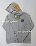 A BATHING APE BAPE x LIBERTY WALK LBWK S15 SHARK FULL ZIP HOODIE