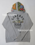 A BATHING APE BAPE x LIBERTY WALK LBWK S15 SHARK FULL ZIP HOODIE