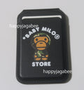 A BATHING APE - BABY MILO STORE MILO ALL SAFARI MAGSAFE CARD HOLDER