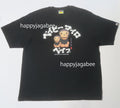 A BATHING APE BABY MILO COLLEGE RELAXED FIT TEE