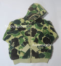 A BATHING APE ABC CAMO BOA SHARK RELAXED FIT FULL ZIP HOODIE