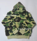 A BATHING APE ABC CAMO BOA SHARK RELAXED FIT FULL ZIP HOODIE