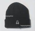 A BATHING APE APE CROSSBONE ONE POINT KNIT CAP