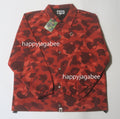 A BATHING APE COLOR CAMO ONE POINT COACH JACKET