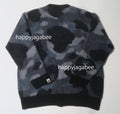 A BATHING APE COLOR CAMO CARDIGAN