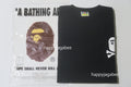 A BATHING APE APE CROSSBONE LS TEE