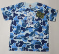 A BATHING APE BAPE KIDS ABC CAMO BABY MILO COLLEGE TEE