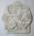 A BATHING APE CAMO FLUFFY JACKET