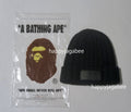 A BATHING APE COMME des GARCONS OSAKA Limited LEATHER PATCH KNIT CAP