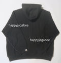 A BATHING APE ONE POINT RELAXED FIT ZIP HOODIE