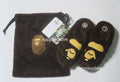 A BATHING APE BAPE x SUBU APE HEAD PUFFER SANDALS w/ POUCH