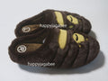 A BATHING APE BAPE x SUBU APE HEAD PUFFER SANDALS w/ POUCH