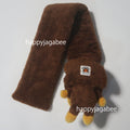 A BATHING APE BAPE KIDS BABY MILO PLUSH DOLL SCARF