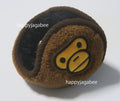 A BATHING APE BAPE KIDS MILO FACE EARMUFFS