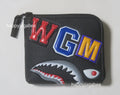 A BATHING APE SHARK MINI WALLET