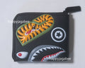 A BATHING APE SHARK MINI WALLET