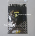 A BATHING APE STA HOUNDSTOOTH APE HEAD TEE