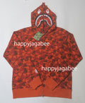 A BATHING APE JAPAN LIMITED COLLECTION BAPE STORE RAKUTEN SEPARATE SHARK FULL ZIP HOOFIE