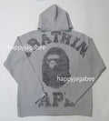 A BATHING APE OVER PRINT FULL ZIP HOODIE