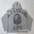 A BATHING APE OVER PRINT FULL ZIP HOODIE