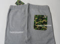 A BATHING APE ABC CAMO SHARK SWEAT PANTS