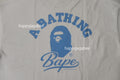 A BATHING APE CURSIVE COLLEGE LOGO RELAXED FIT TEE