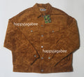 A BATHING APE SOLID CAMO CORDUROY TRUCKER JACKET