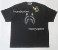 A BATHING APE GARMENT DYE SHARK RELAXED FIT TEE