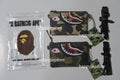 A BATHING APE BAPE KIDS 1ST CAMO SHARK MINI SHOULDER BAG