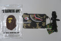 A BATHING APE BAPE KIDS 1ST CAMO SHARK MINI SHOULDER BAG