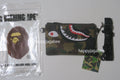 A BATHING APE BAPE KIDS 1ST CAMO SHARK MINI SHOULDER BAG