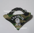 A BATHING APE ABC CAMO DOG BANDANA ( S )